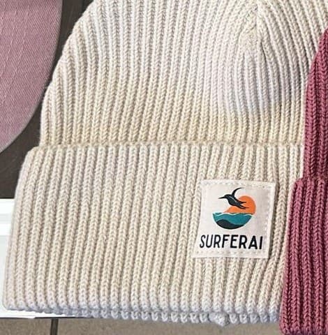 Fisherman Beanie in Wollweiß
